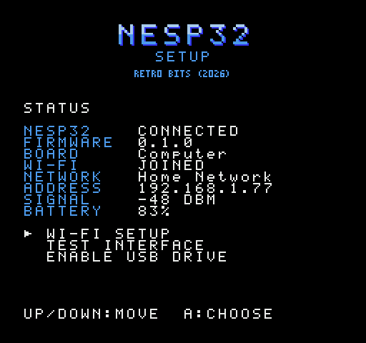 The setup utility